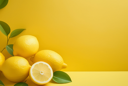 レモンのポストカード / 商品番号 5176