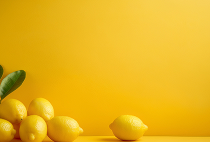 レモンのポストカード / 商品番号 5177